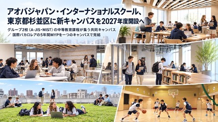 アオバジャパン・インターナショナルスクール、東京都杉並区に新キャンパスを2027年度開設へ
