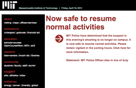 MITのWebサイト