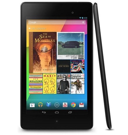 KDDIが販売することになった新型7インチタブレット「Nexus 7(2013)」