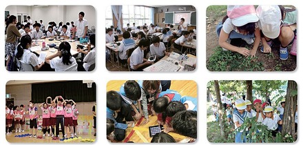 大阪教育大学 平野5校園共同研究発表会（参考画像）