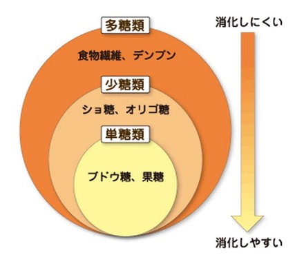 バナナに含まれる糖分