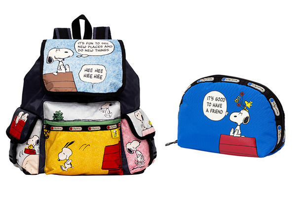 「レスポートサック」が『ピーナッツ』とのコラボレーションコレクション「LeSportsac×PEANUTS」を発売