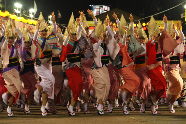 徳島の阿波踊り（c）Getty Images