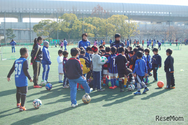 多くの小学生が参加