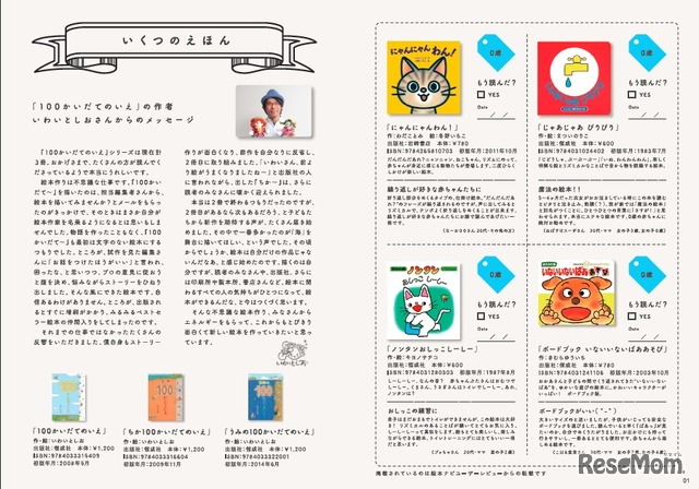 いくつのえほん 中面イメージ