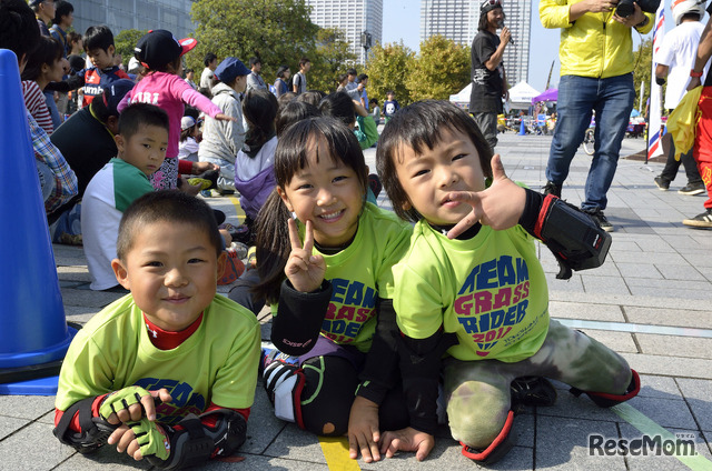 参加したキッズたちの笑顔