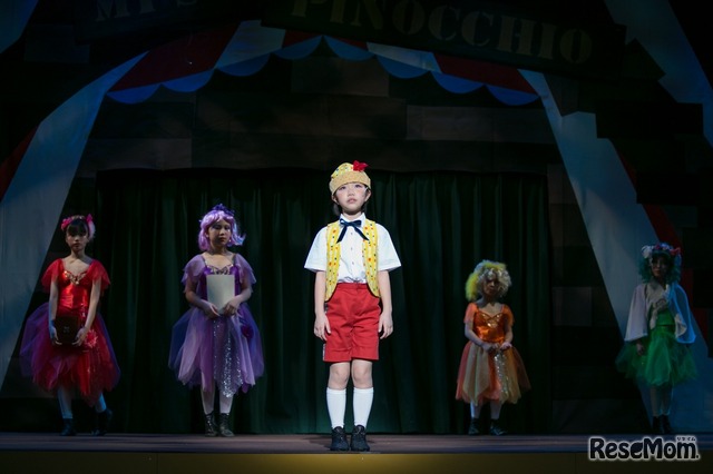 Disney「ピノキオ」Jrミュージカル版公演のようす