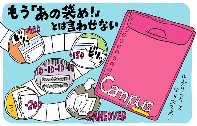 ルーズリーフケースの地味な進化～もう「あの袋め！」とは言わせない～