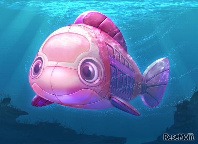 「ニモ＆フレンズ・シーライダー」に登場する潜水艇　Artist concept only (c) Disney/Pixar