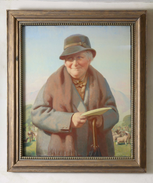 テルマ―・バナー　『ビアトリクス・ポターの晩年の肖像画』英国ナショナル・トラスト所蔵 (c)The National Trust/Robert Thrift