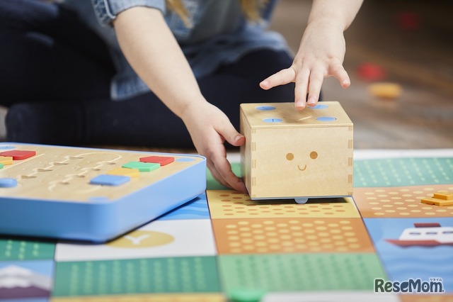 小さな子どもも安心して遊べる木製知育玩具