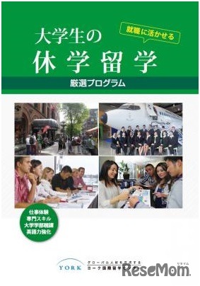 資料請求者に「大学生の休学留学・厳選プログラム集」を無料で進呈