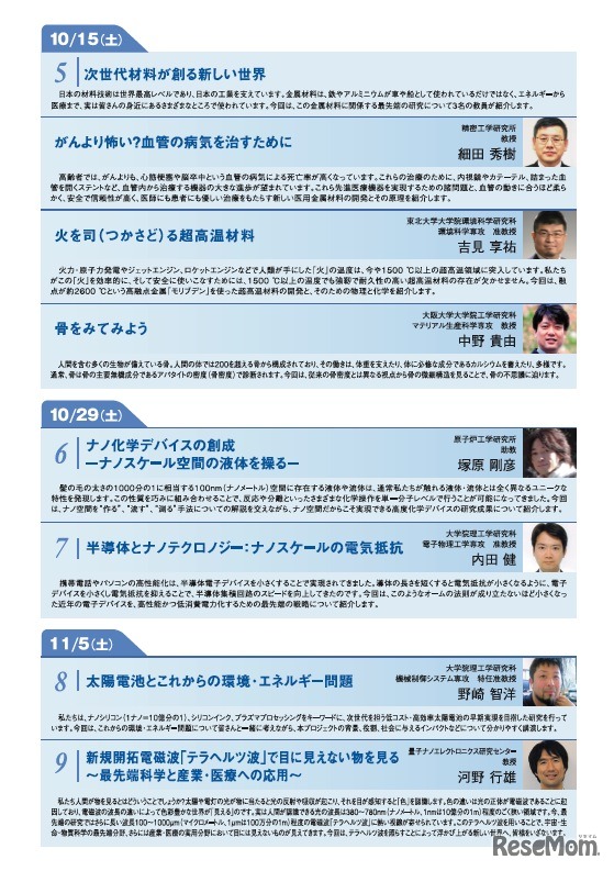 講師紹介と講演要