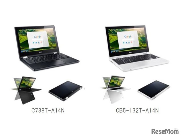 Chromebook R11「C738T-A14N」「CB5-132T-A14N」