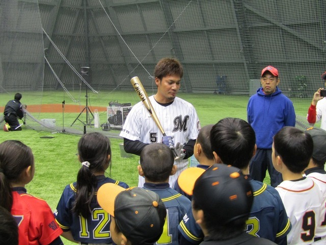 ネクソン×千葉ロッテ野球教室(2016年12月4日)