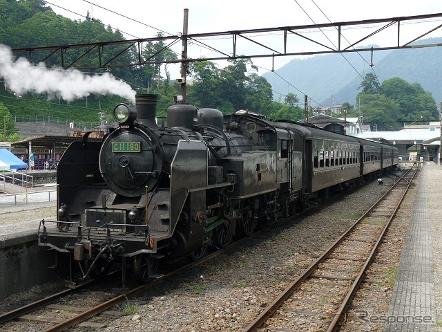 静岡県の大井川鐵道はSL列車を運行していることで知られる。