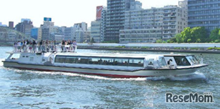 水上バス乗船イメージ
