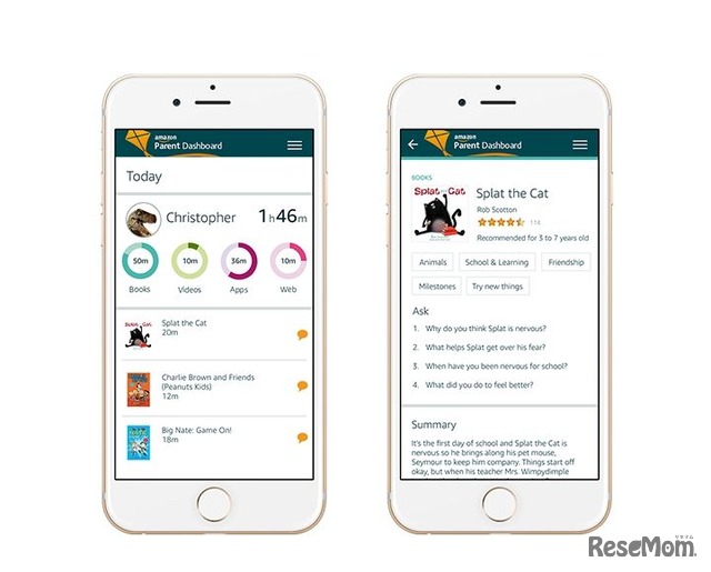 Introducing Discussion Cards and Parent Dashboard-new ways for families to discover, share, and connect through Amazon FreeTime (Photo: Business Wire)