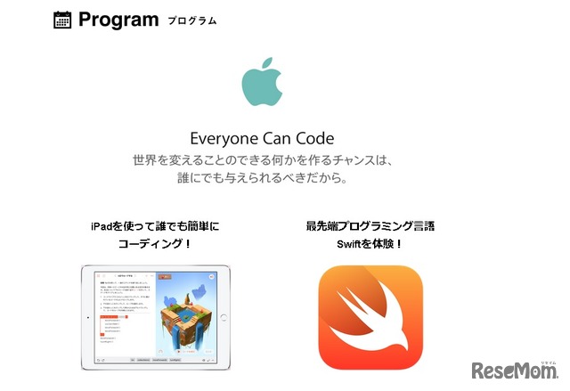 Everyone Can Codeのプログラム