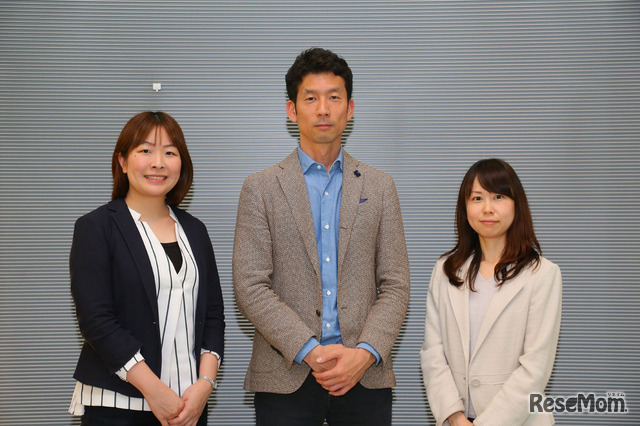 左から小学館集英社プロダクションの藤澤裕佳さん、ワイズインテグレーションの宮澤豪臣さん、三池奈奈さん