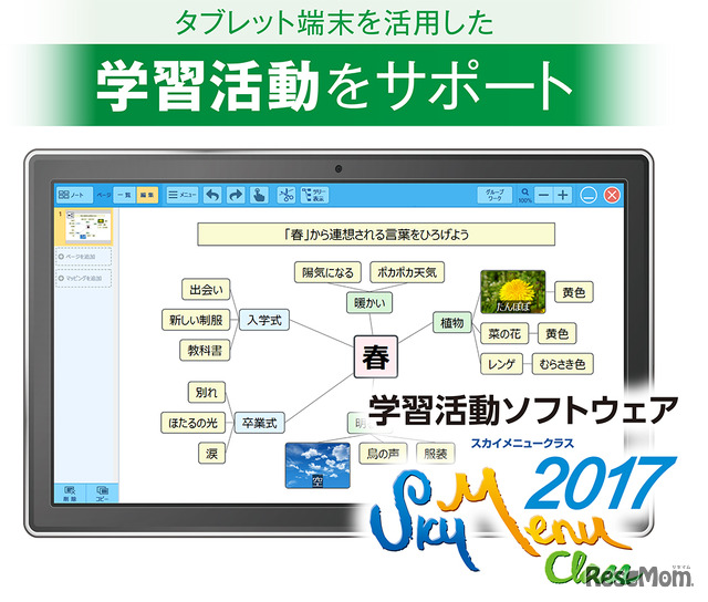 「SKYMENU Class 2017」マッピング