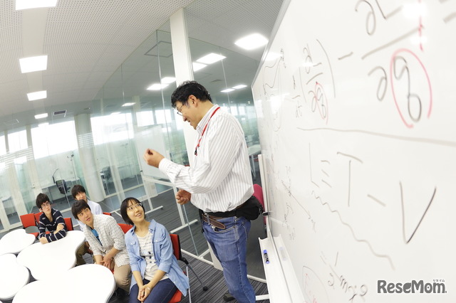 少人数体制の授業のようす