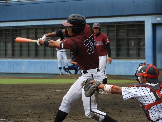 明星大・鎌田雅也君(２年・帝京)