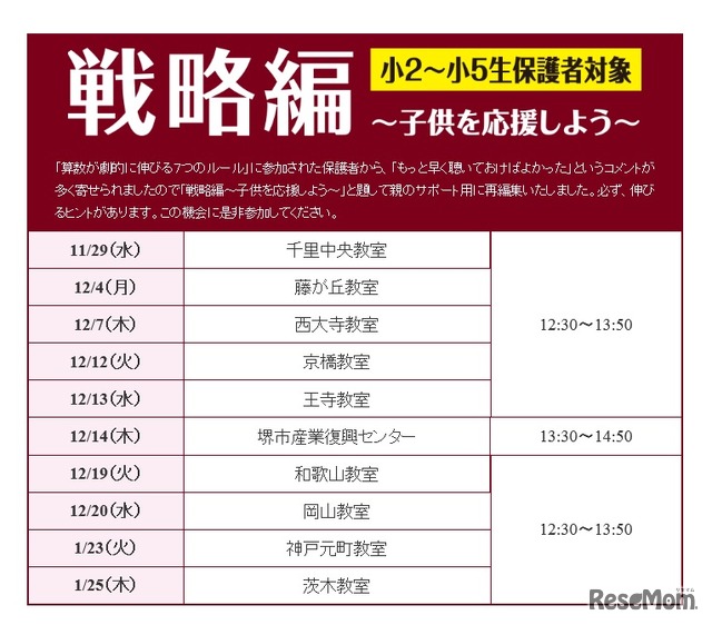 浜学園「算数が劇的に伸びる7つのルール」　戦略編 ～子供を応援しよう～