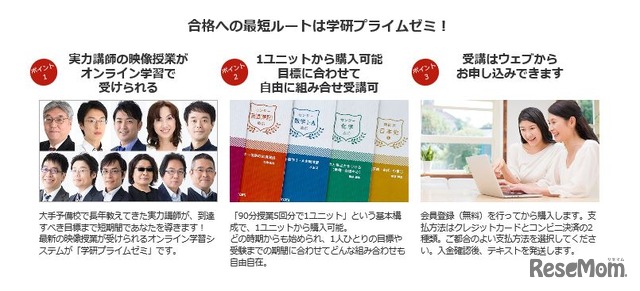 学研ゼミ高校コース「学研プライムゼミ」の概要