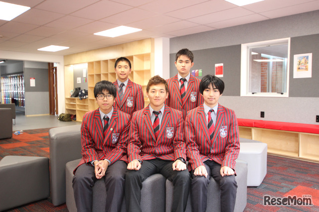 Scots College（スコッツ・カレッジ）に通う日本からの留学生生徒たち。みな「伝統校」で学ぶ意義を大切に感じていた