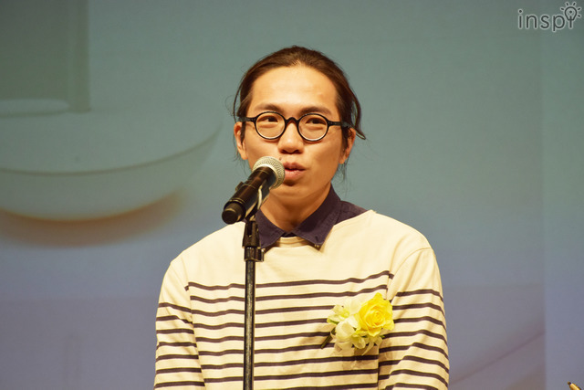 「コクヨデザインアワード2017」表彰式／優秀賞を受賞した「時の舟」T4-202 のChih Chiang, LIU氏