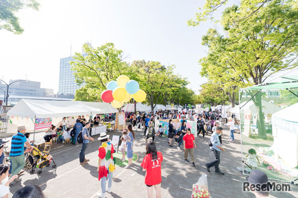 「今日だけ、こどもパーク」過去のようす