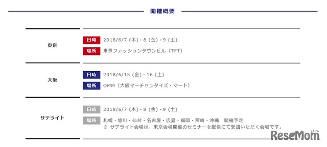 「New Education Expo（NEE）2018」開催概要