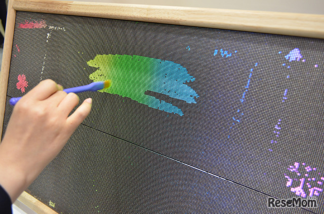 第9回教育ITソリューションEXPO　テクニカルアーティスト「電光こども黒板」