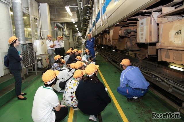 小田急リコチャレ鉄道技術教室（イメージ）