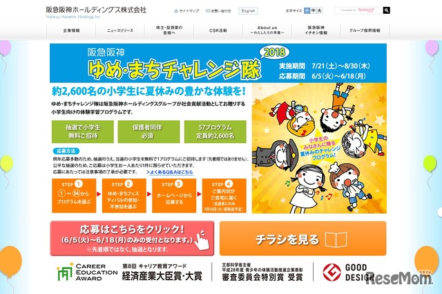 阪急阪神ゆめ・まちチャレンジ隊2018