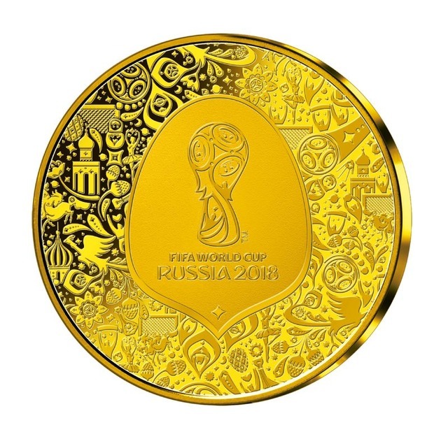 ワールドカップロシア大会記念コイン全8種、6/11予約開始