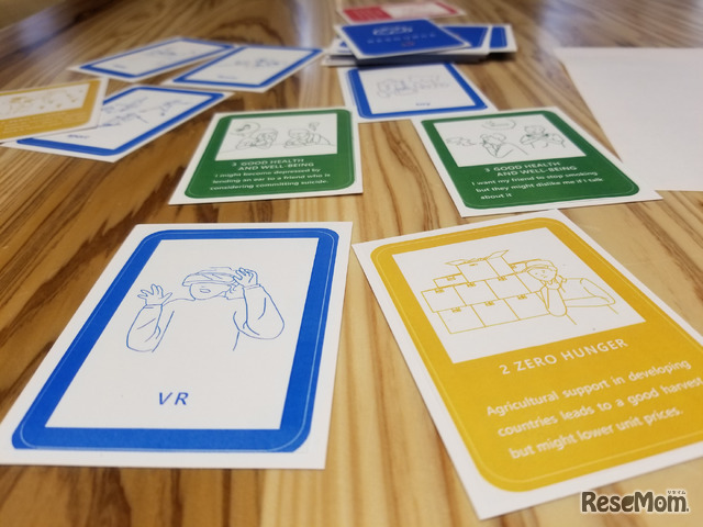 カードゲーム「SDG Action cardgame『X（クロス）』」