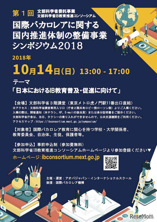 「第1回国際バカロレアに関する国内推進体制の整備事業シンポジウム2018」の概要