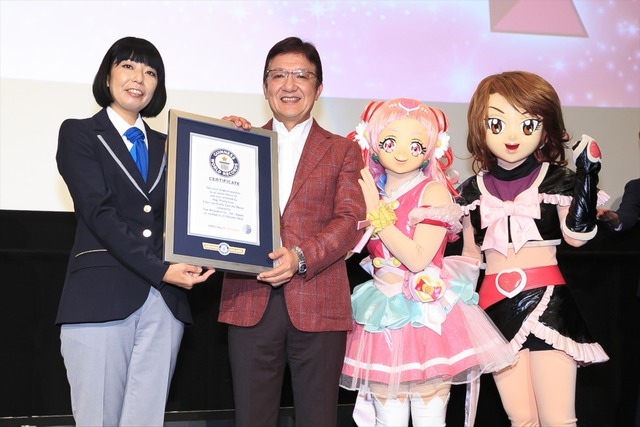 『映画HUGっと！プリキュア ふたりはプリキュア オールスターズメモリーズ』初日舞台挨拶スチール(C)2018 映画HUGっと！プリキュア製作委員会