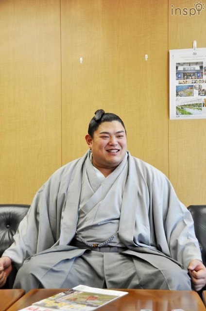 大相撲幕内力士の阿炎政虎さん