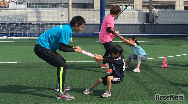 かけっこ教室パワーアッププログラム（イメージ）