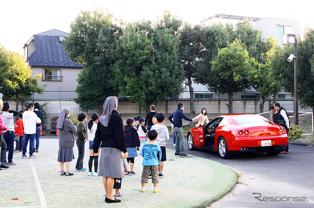 児童養護施設 星美ホーム（東京都北区赤羽台）にスーパーカーがやってきた！