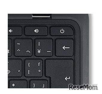 キーキャップ剥離を防ぐ安心設計（Acer Chromebook 11 シリーズ）
