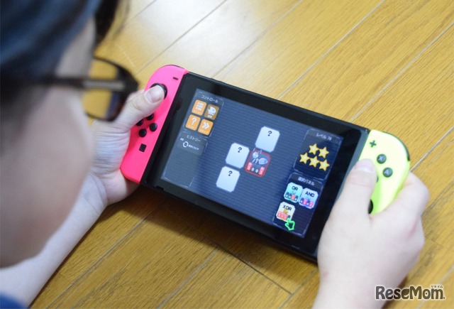 Nintendo Switch版「トライビットロジック」で論理脳が目覚める！プログラミング学習はゲームで始める
