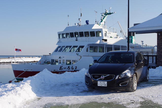 北海道網走の流氷船 オーロラ号 が3月31日まで運行中（撮影日：1月25日）