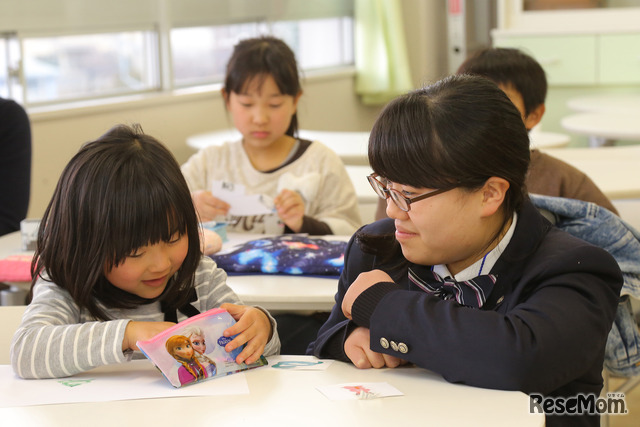 大妻嵐山中学校・高等学校「OREEP」のようす