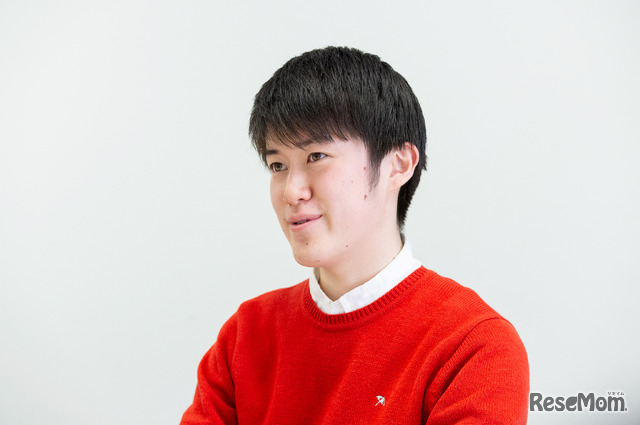 茨城県立日立第一高等学校2年の松野知紀さん