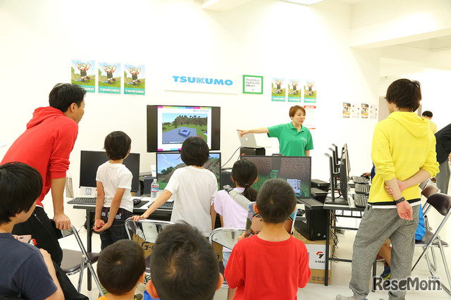 TSUKUMO×Tech Kids School「マインクラフトでプログラミングを体験しよう」