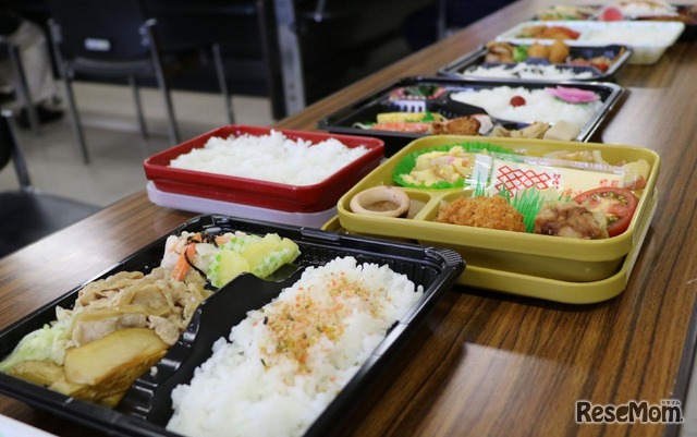 奈良市の学童昼食（イメージ）